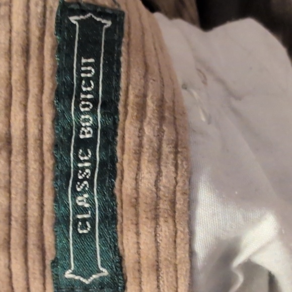 Ralph Lauren Brown Corduroy Boot Cut Pants Size 4 - Picture 4 of 11